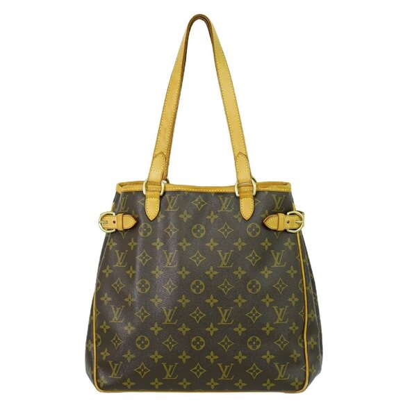Louis Vuitton Batignolles Vertical M51153 Monogram Canvas Shoulder Tote Bag
